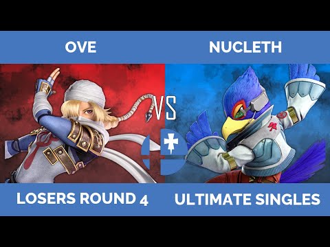 RogaSmash 220: SSBU Losers R4 – Ove (Sheik) vs Nucleth (Falco, Pyra / Mythra)