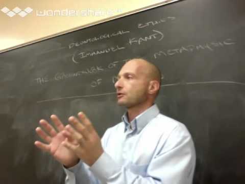 Kant's Groundwork of the Metaphysic of Morals Part I