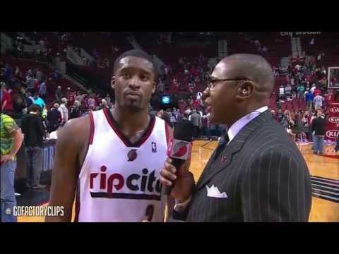 2014.04.13 - LaMarcus Aldridge & Wesley Matthews Full Combined Highlights vs Warriors