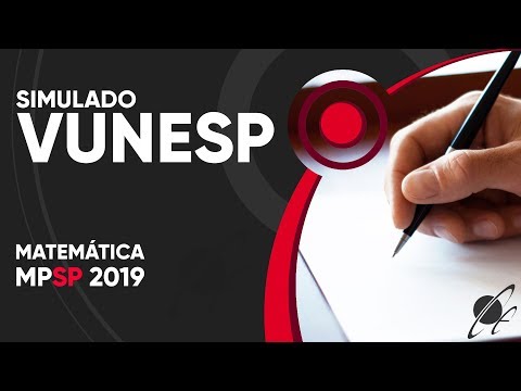 Simulado MPSP 2019 - Auxiliar de Promotoria I - Matemática