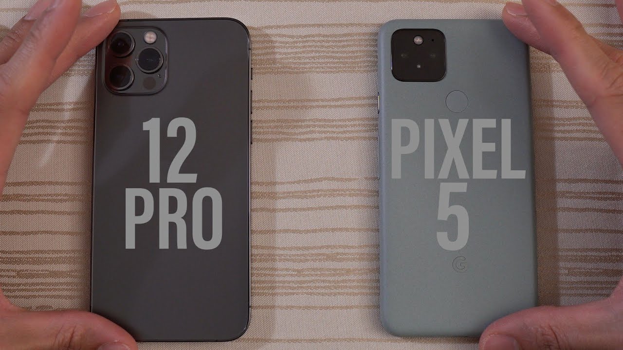 iPhone 12 Pro vs Google Pixel 5 SPEED TEST!