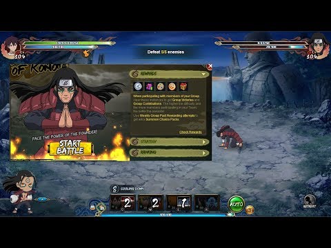 New Edo Hashirama Strong Approaching with auto team ! | Naruto Online