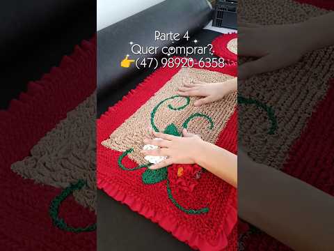 Tapetes Frufru Sob Medida Direto da Fábrica | Confecção Roches #tapetefrufru #atacado #artesanato