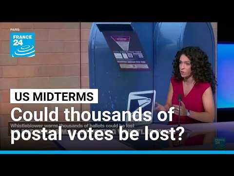 US postal whistleblower warns thousands of midterm ballots could be lost