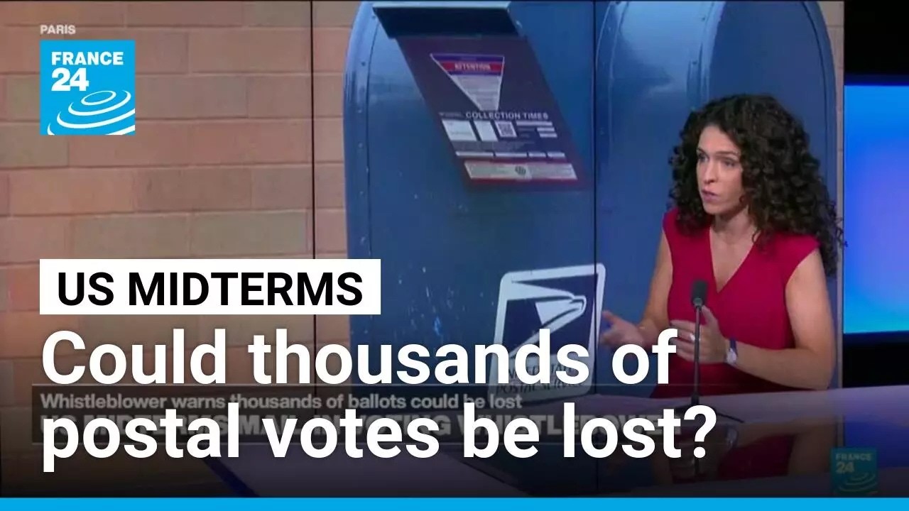 US postal whistleblower warns thousands of midterm ballots could be lost • FRANCE 24 English
