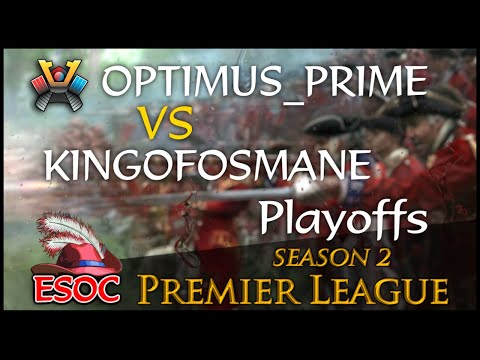 [AoE3] (CMC) OPTIMUS__PRIME vs (MDS) KINGofOsmane — Playoffs — ESOC Premier League Season 2