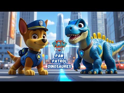 Paw Patrol : Les Chiots de la Pat’ Patrouille se Transforment en Dinosaures Géants ! 🦖✨