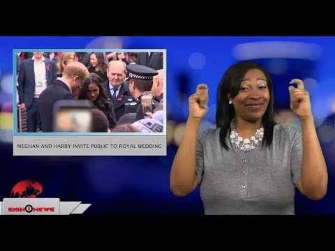 Meghan and Harry invite public to royal wedding (ASL - 3.2.18)