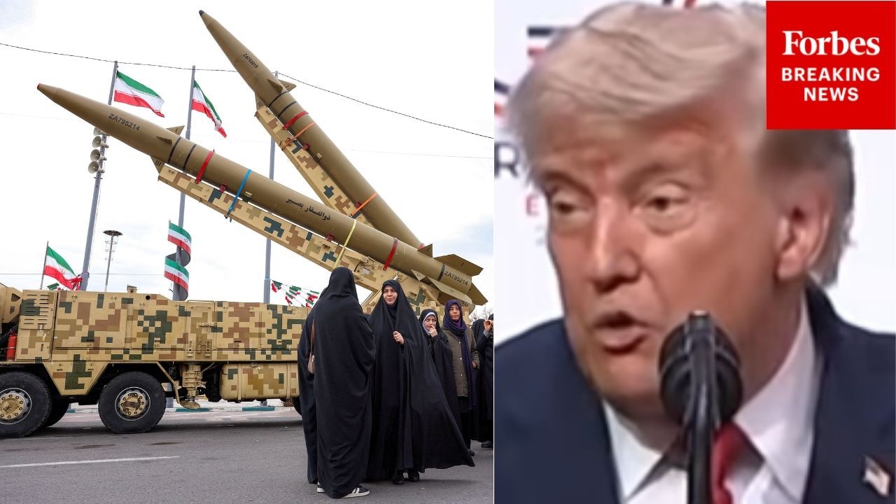 Video | 'What Are They Keeping?': Trump Fires Back At Reporter For Saying Iran Is Keeping Missile Capacity