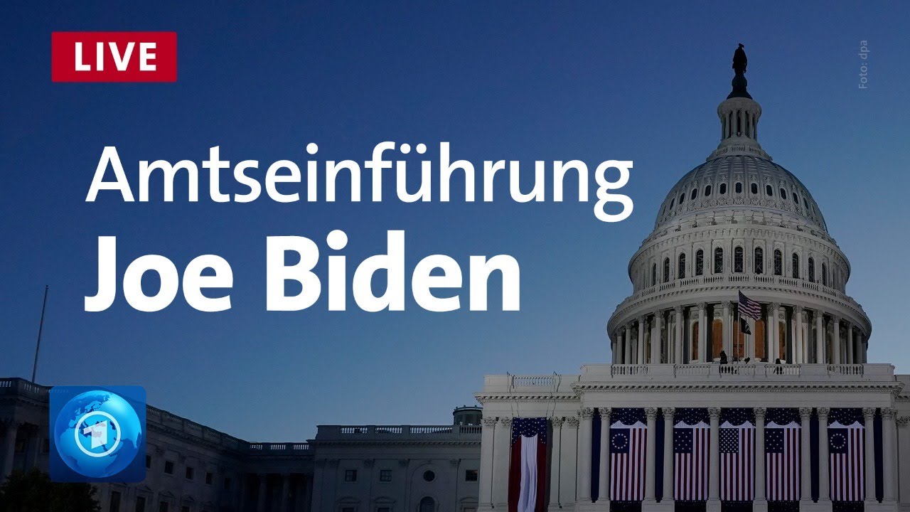 USA: Biden wird als 46. US-Präsident vereidigt | LIVE