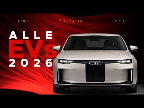 Alle Elektroautos 2026 in Deutschland | Von 20.000€ bis 165.000€ | Reichweite, Preis & Ladezeit