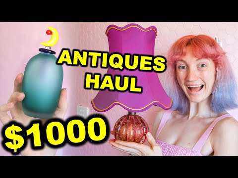 I SPENT $1000 AT THE BIGGEST ANTIQUE STORE IN SYDNEY!!! THRIFTMAS DAY 14