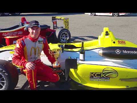 KCK Lubricants introducing Gilmour Racing Formula 3 driven by Cameron Shields