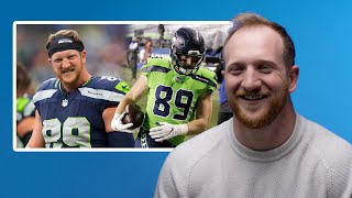 TE Will Dissly Reacts To His Best Plays | LA Chargers