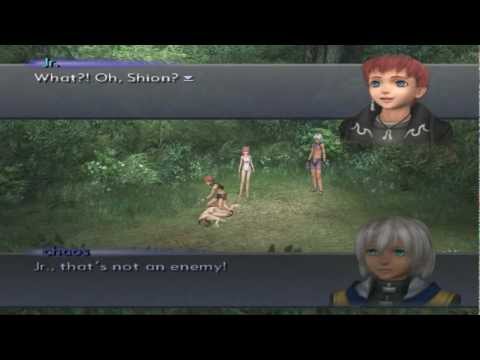 Xenosaga III HD Cutscene 105 - Joining Up with Jr. (Mitlia Forest) - ENGLISH - SWIMSUIT MODE