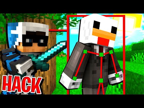 HO HACKERATO CONTRO BELLAFACCIA DI NASCOSTO - MINECRAFT ITA