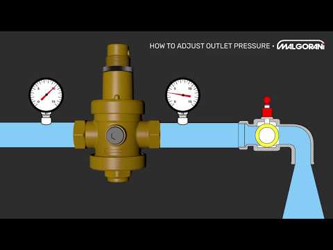 Working of the Malgorani pressure reducing valve - English