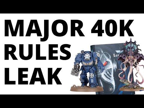 REACTING to Big 10th Edition Rules Leak - Transports, Aircraft, Game Setup + Terrain