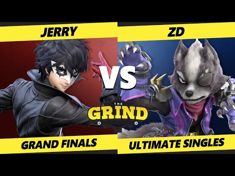 The Grind 127 Online Grand Finals - Jerry (Joker) Vs. ZD [L] (Wolf, Roy, Fox) Smash Ultimate - SSBU