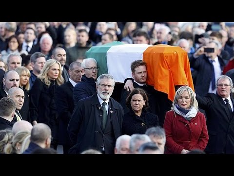 إيرلندا الشمالية تودع مارتن ماكغينيس في مسقط رأسه