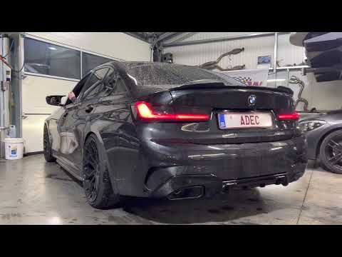BMW G20 330E - ICON CATLESS DOWNPIPES + STAGE 2 REMAP & VALVED CUSTOM ICON EXHAUST! BRUTAL SOUND