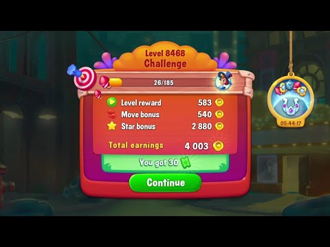 @Fishdom Win Strikes Level 8466 - Special Level 8468 Challenge