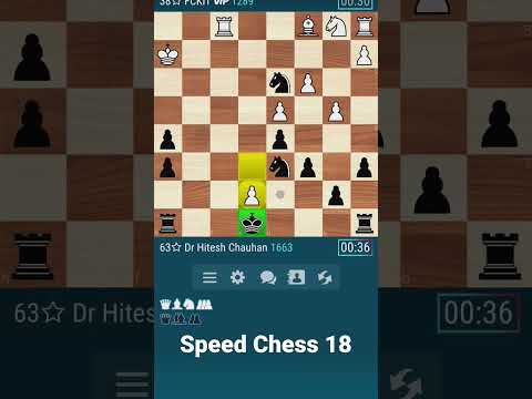 Speed Chess 18 #chessproblems #chessclub #chessgames #speedchess @hiteshpc