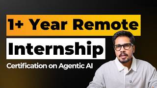 Full Stack Agentic AI Course with Job Guarantee | 12 Months Remote Internship
