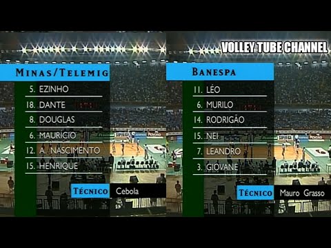 Minas Telemig x Banespa • FINAL Superliga Masculina 2001/02