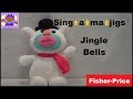 2010 Sing A Ma Jigs Jingle Bells Snowman Plush By Fisher Price