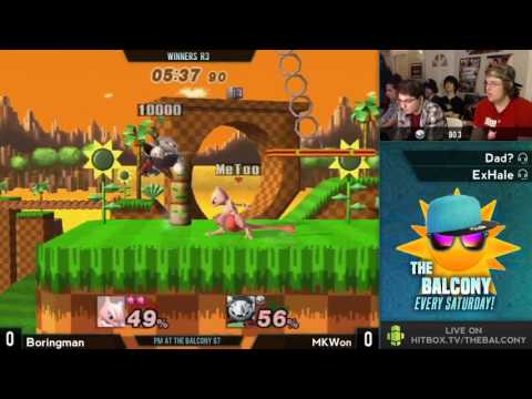 PM @ the Balcony 87 - Winners R3 ft. DJWon (Meta Knight) VS Boringman (Mewtwo)