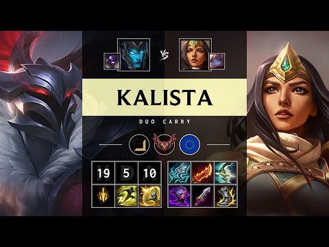 Kalista ADC vs Sivir - EUW Grandmaster Patch 25.13