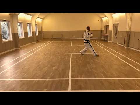 Dan Gun Tul | Front & Rear View | ITF Taekwondo Pattern | Mark Harkess | UKTC