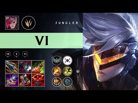 Vi Jungle vs Talon - KR Challenger Patch 25.24