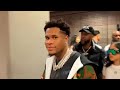 DEVIN HANEY'S IMMEDIATE REACTION TO DAVID BENAVIDEZ'S WIN OVER CALEB PLANT