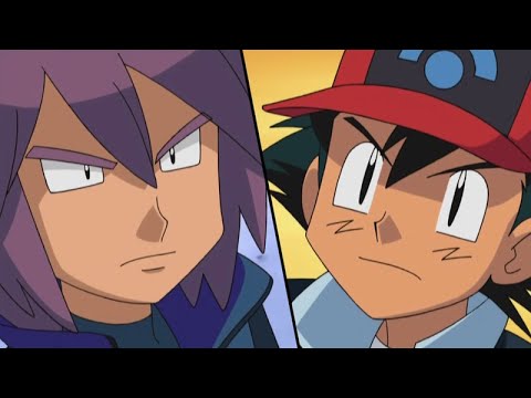 Pokemon D&P - League battle - Ash/Buisel vs Paul/Gastrodon/Drapion part 1