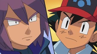 Pokemon D&P - League battle - Ash/Buisel vs Paul/Gastrodon/Drapion part 1