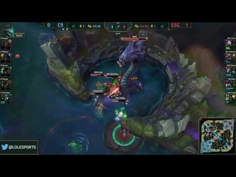 SSG vs C9 Highlights Game 2 Worlds 2016 Bracket Stage Samsung Galaxy vs Cloud9