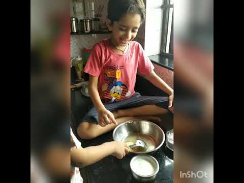 Kids Baking Quarantine Cake- Kanav & Darsh