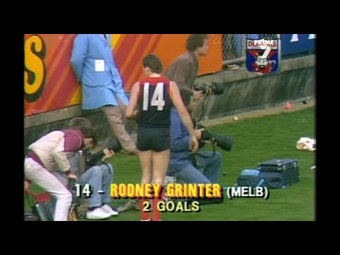 1987 VFL PF - Melbourne v Hawthorn - Jim Stynes & Gary Buckenara Interviews - Footy Flashbacks