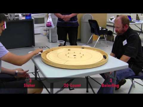 Crokinole 2015 Belleville Final - Slater v Beierling