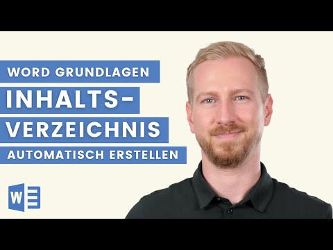 Inhaltsverzeichnis in Word automatisch erzeugen, einfügen und aktualisieren