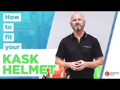 How to properly fit your KASK safety helmet.
