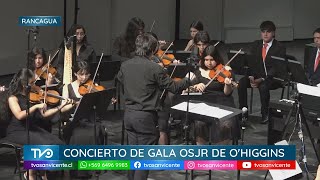 Deslumbrante Concierto de Gala de la OSJR de O’Higgins, en el Teatro Regional Lucho Gatica