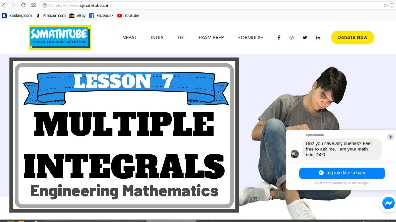Multiple Integrals  -  LESSON  7