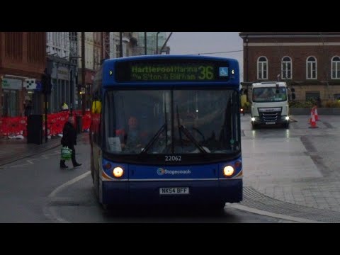 Soon to be gone: Stagecoach North East MAN 18.240LF Alexander ALX300 22062 NK54BFF