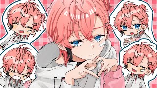 【手描きにじさんじ】チェリーポップ【赤城ウェン】