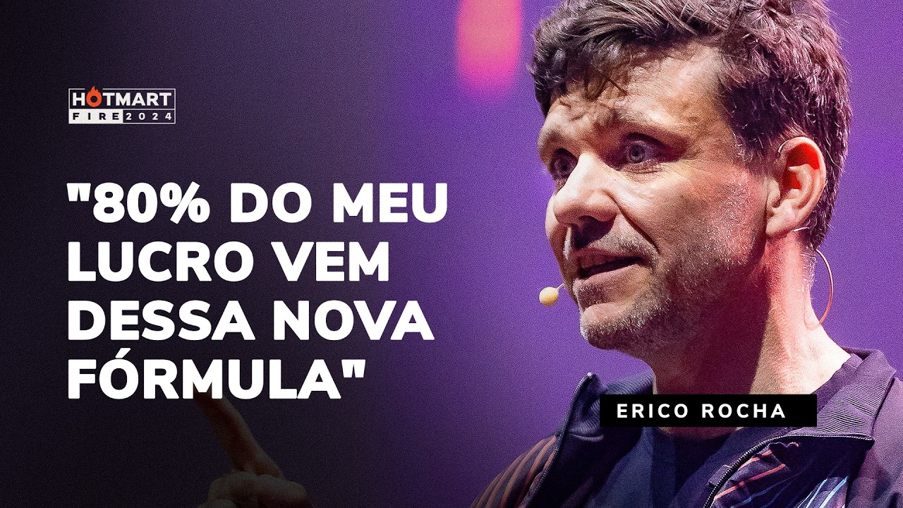 A NOVA FÓRMULA responsável por 80% DO FATURAMENTO de Erico Rocha | Hotmart FIRE