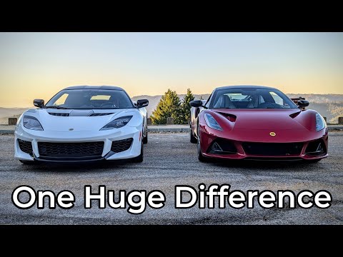 2021 Lotus Evora GT vs 2024 Lotus Emira V6 - Head to Head Review!