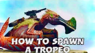 Ark HOW to SPAWN the Tropeognathus tropeo